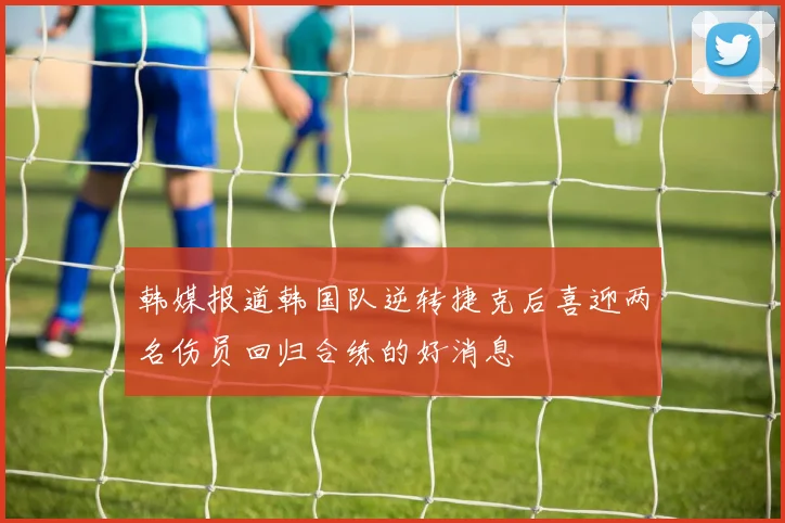 韩媒报道韩国队逆转捷克后喜迎两名伤员回归合练的好消息