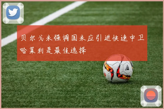 贝尔戈米强调国米应引进快速中卫哈莱利是最佳选择